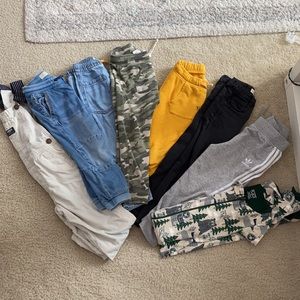 Boy pants Zara, adidas and Oshkosh